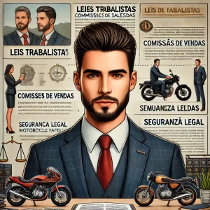 Vendedor comissionista misto e puro: direitos, obrigações e adicional de periculosidade para motociclistas