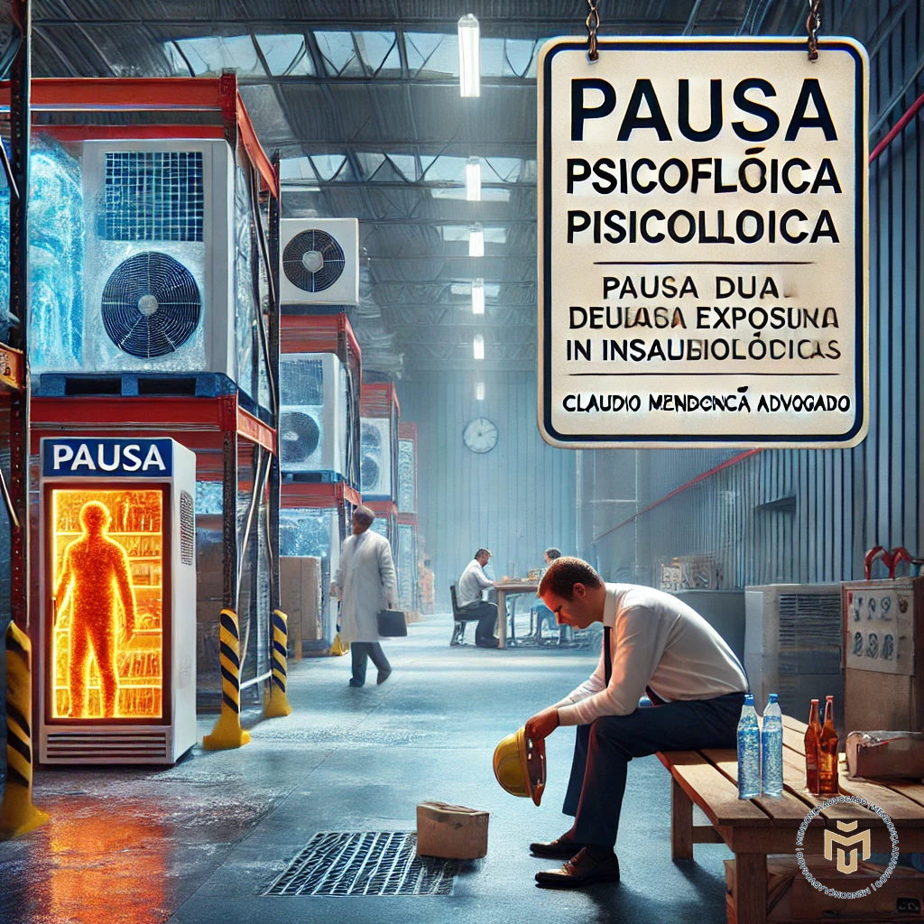 Pausas térmicas em ambiente artificialmente frio e insalubre